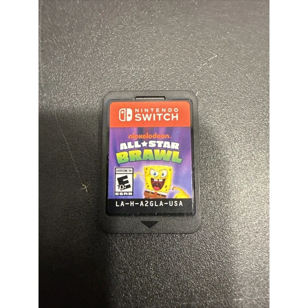 Nickelodeon All-Star Brawl Ultimate Edition Switch Case & Cartridge